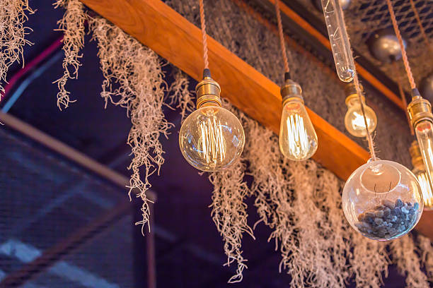 istock Decorative antiqur bulbs beautiful. 611873014