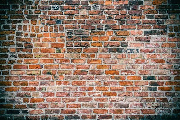 Retro Brickwall Background / texture