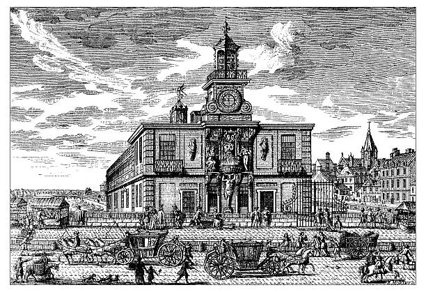 istock Antique illustration of la Samaritaine 611873648
