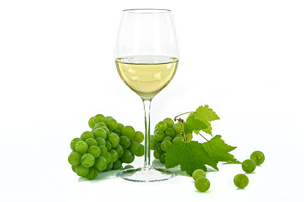 istock Excellent wineglass of white wine 611875068