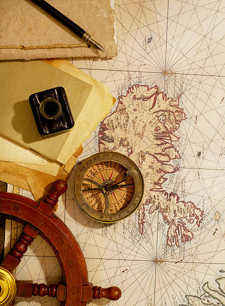 istock Vintage travel concept 611875158