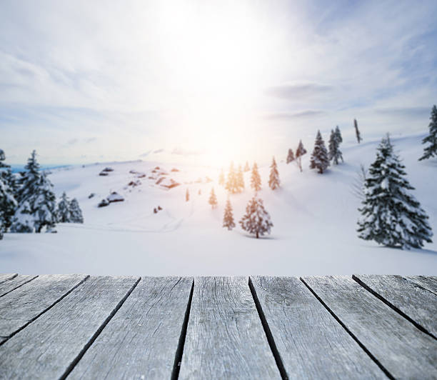 istock Winter morning 611876634