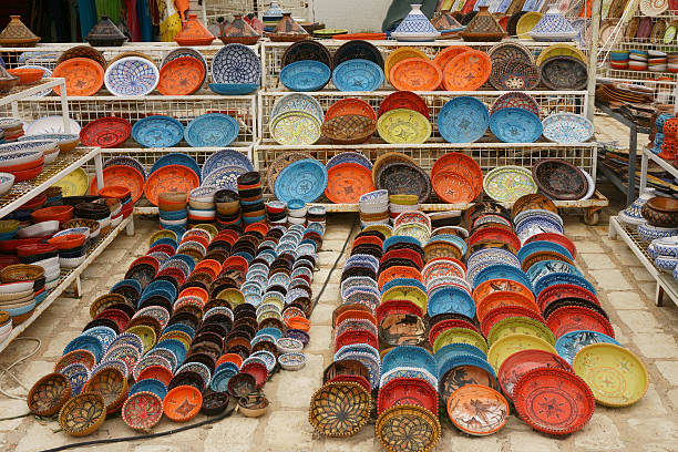istock oriental dishes on the east bazaar 611879392