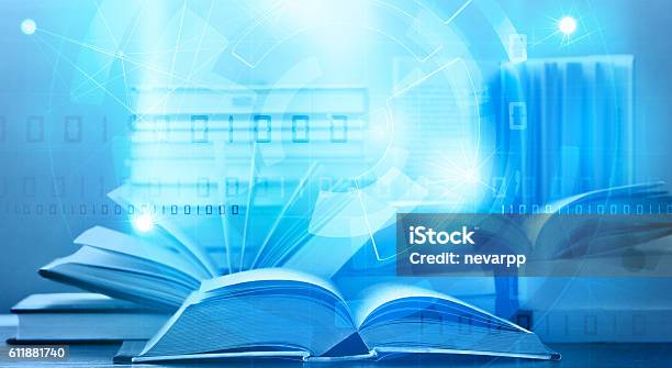 Ebook Digitales Lernen Stockfoto und mehr Bilder von Technologie - Technologie, Bildhintergrund, Bildung