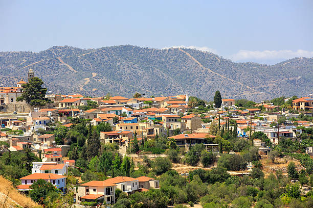 istock Mediterranean village in Cyprus 611883360