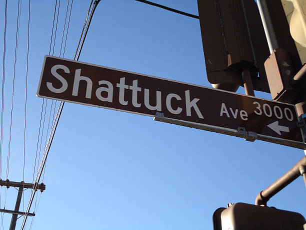 Shattuck Ave Street sign