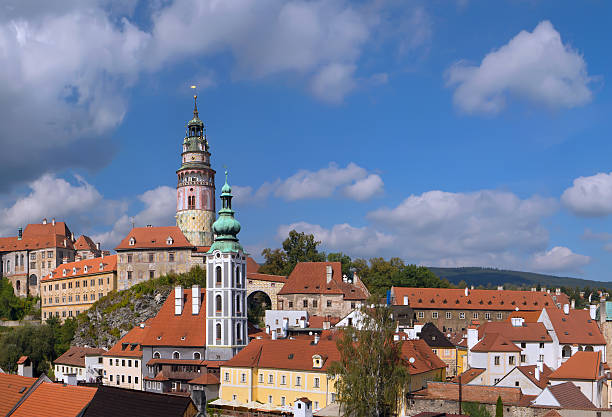istock Cesky Krumlov. Panorama. South Bohemia, Czech Republic. 611892054
