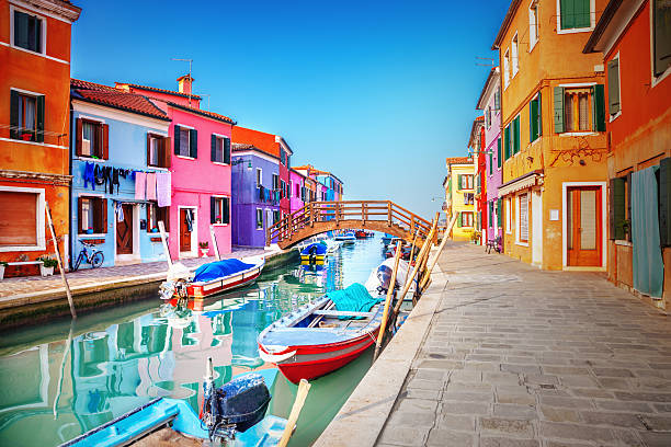istock Burano, Venice Italy 611894410