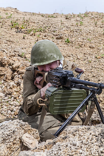 Soviet paratrooper in Afghanistan Soviet paratrooper in Afghanistan during the Soviet Afghan War spetsnaz stock pictures, royalty-free photos & images