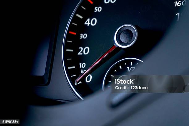 Car Dashboard Stock Photo - Download Image Now - Car, Close-up, Speedometer