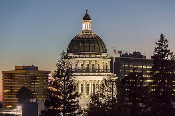 istock California State Capitol Dome Dusk View 611902068