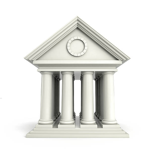 budynek w stylu antyków - column ionic macro architecture zdjęcia i obrazy z banku zdjęć