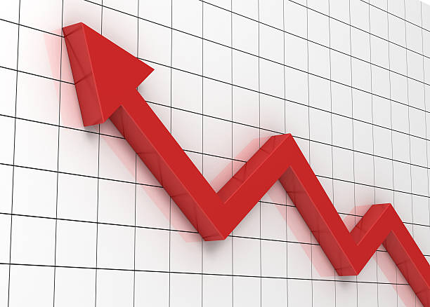 istock upward arrow concept  3d illustration 611904208