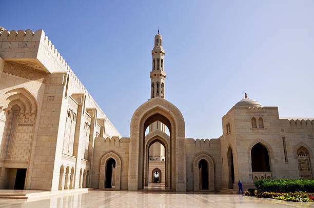 istock Sultan Qaboos Grand Mosque in Muscat 611961812