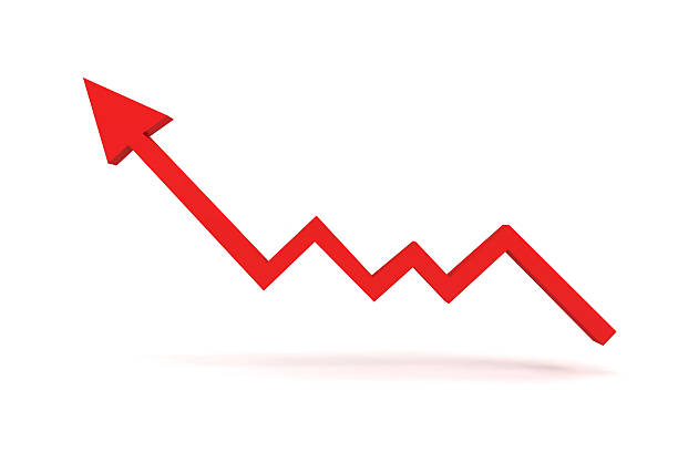 istock upward arrow concept   3d illustration 612002944
