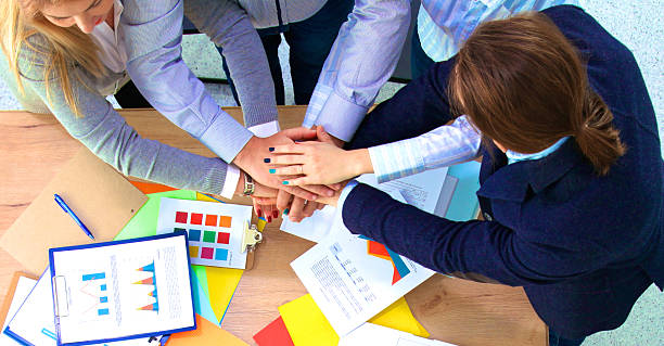 istock Image of business partners discussing documents and ideas at meeting 612004312