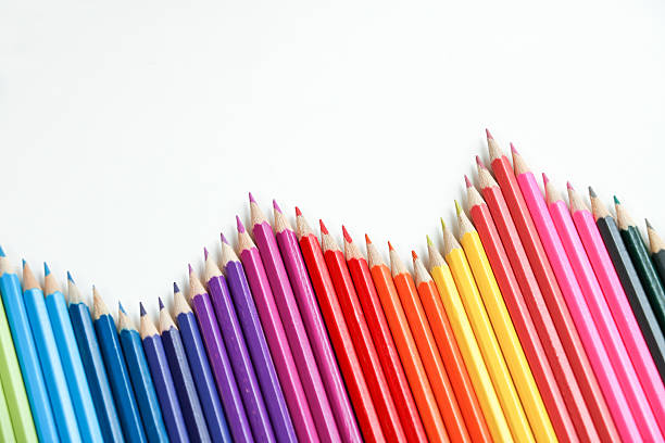 istock Play of the colored pencil 612006814