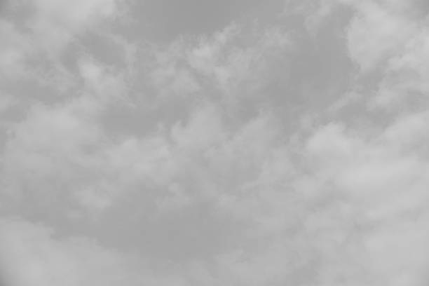 Before the rain fell, the clouds gathered together in the darkness of the sky.