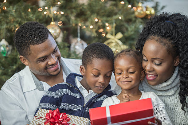istock Opening Gifts on Christmas Morning 612013022