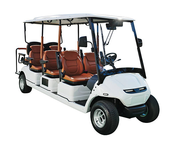 istock Eight Seater Golf Cart 612015964
