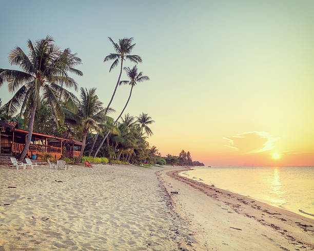 istock Asian tropical beach paradise 612026202