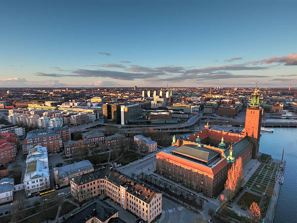 istock Stockholm Aerial View 612027710