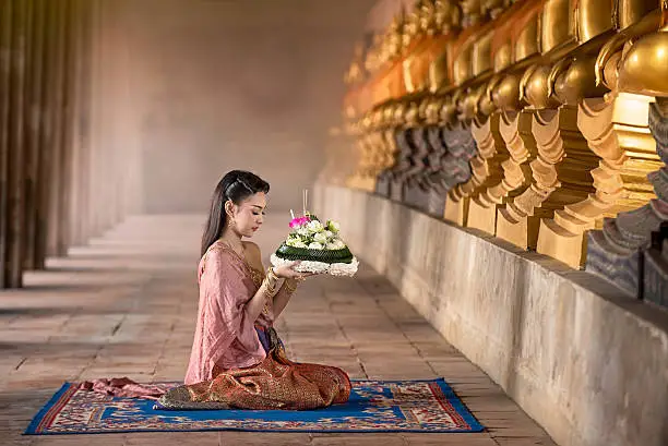 Loy Krathong Day is one of the most popular festivals of Thailand celebrated annually on the Full-Moon Day of the Twelfth Lunar Month.