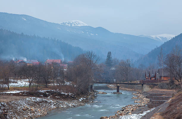 istock village located in the foothills 612028198
