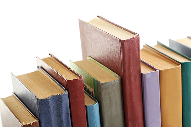istock Old books on a white background 612030092