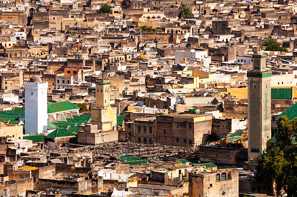 istock Aerial view of Fez medina 612031498