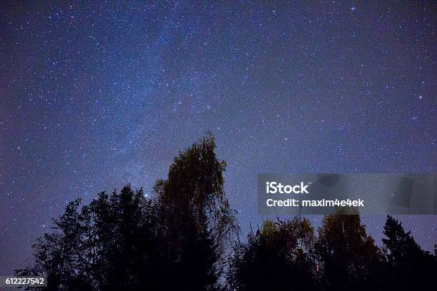 Stars In The Milky Way Stock Photo - Download Image Now - North Star, Star  - Space, Star Shape - iStock