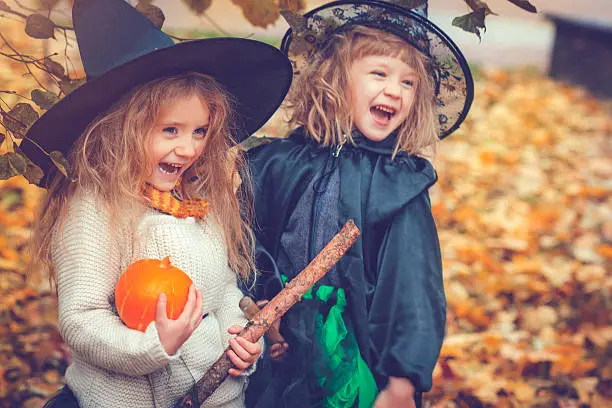 Photo of Children celebrating Halloween