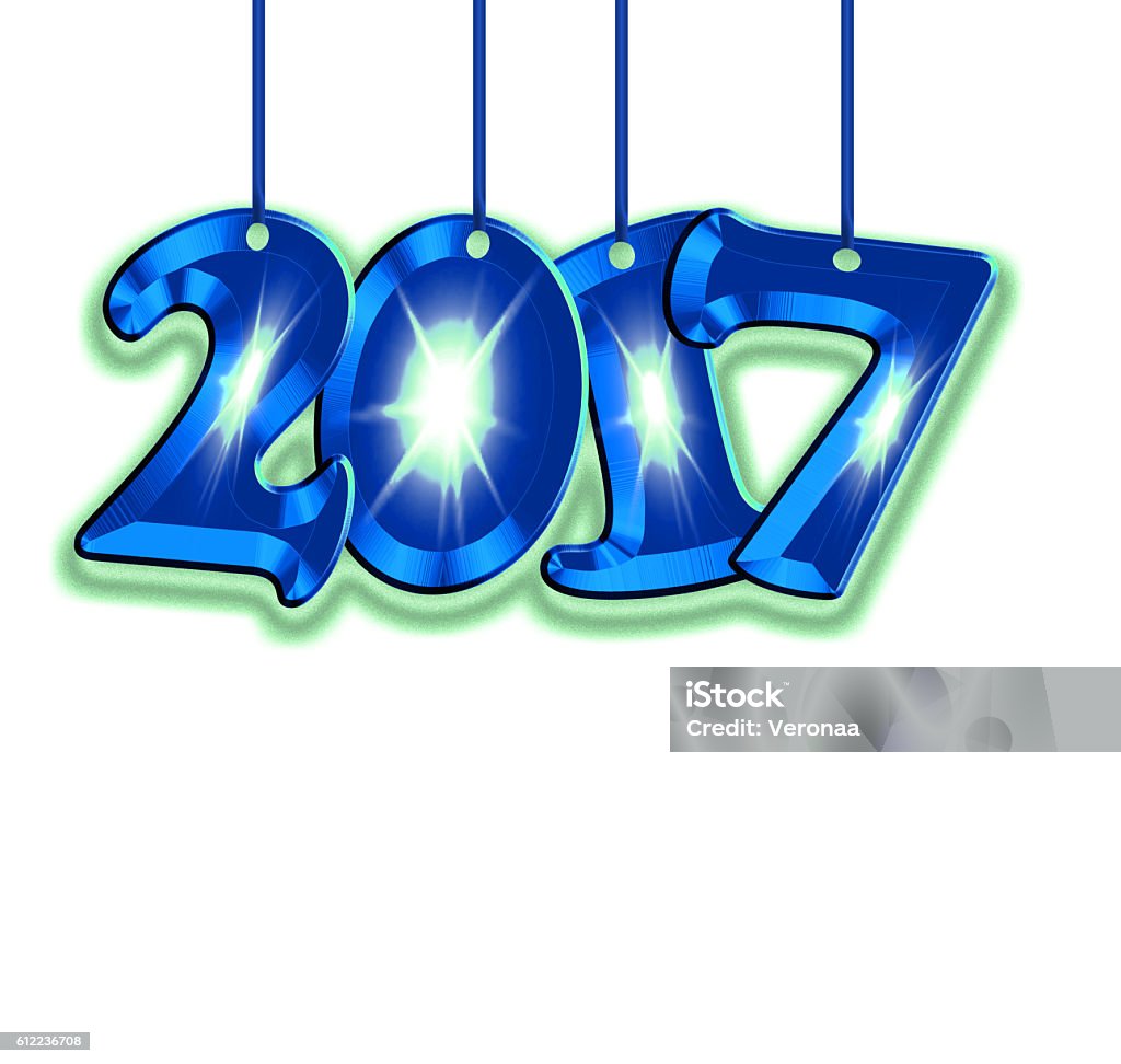 2017 Number Number 2017 On A White Background Stock Photo - Download Image Now ...