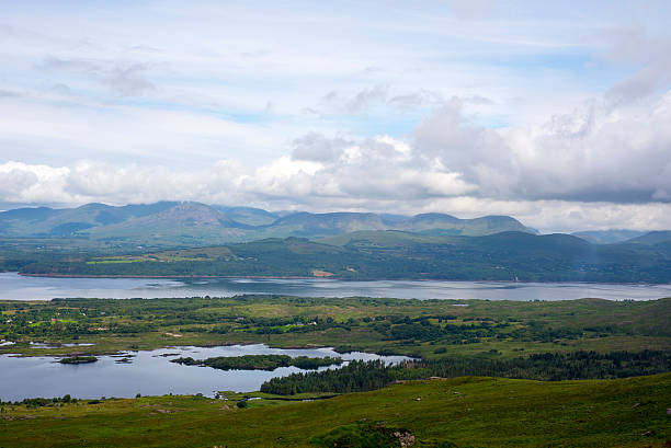 вид с керри образом - kenmare river стоковые фото и изображения