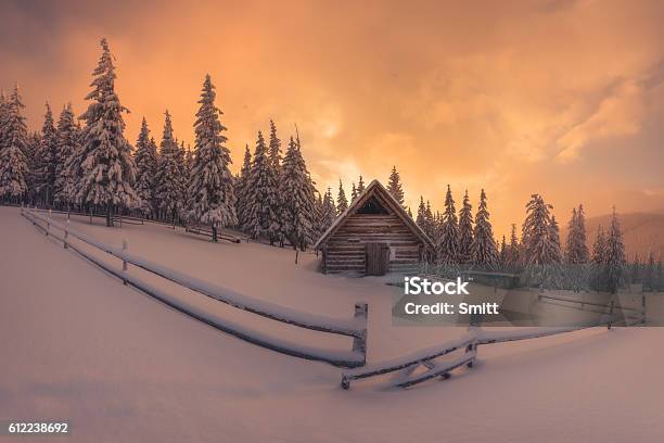 House Stock Photo - Download Image Now - Christmas, Climate, Environment