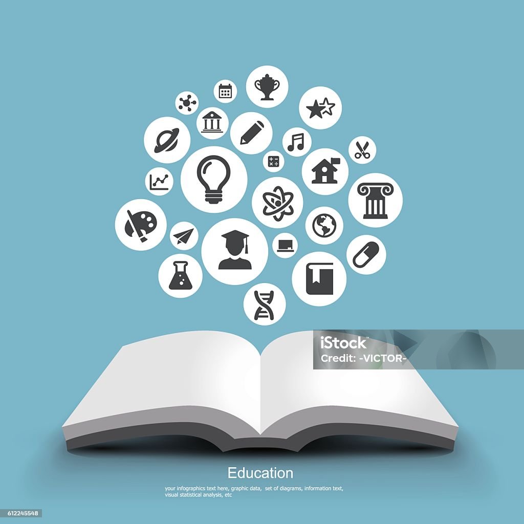 Educational Graphical Elements Education Graphic Elements Stock Illustration - Download Image Now ...