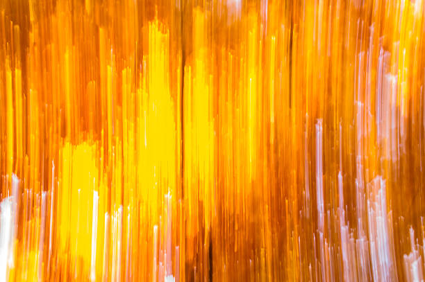 istock Natural autumn wallpaper, abstract blurry background, vibrant color 612245988