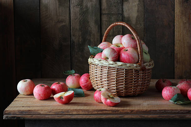 istock Apples in the basket. 612246368