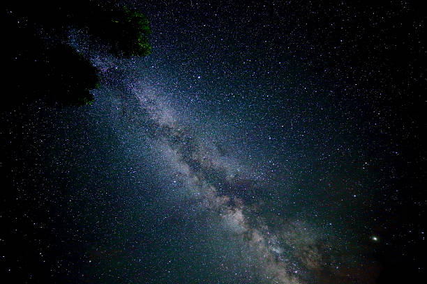 istock Milky Way Galaxy Visible in the Starry Sky Over Wyoming 612249852