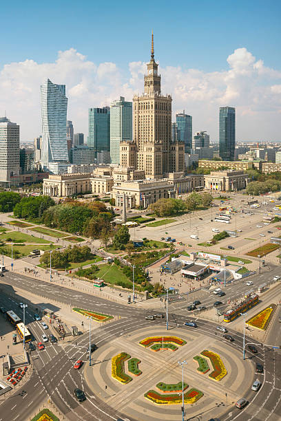 istock Warsaw city centre 612250980