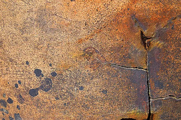 Photo of Old Cracked Earthenware Pottery Abstract Rustic Simplicity Background