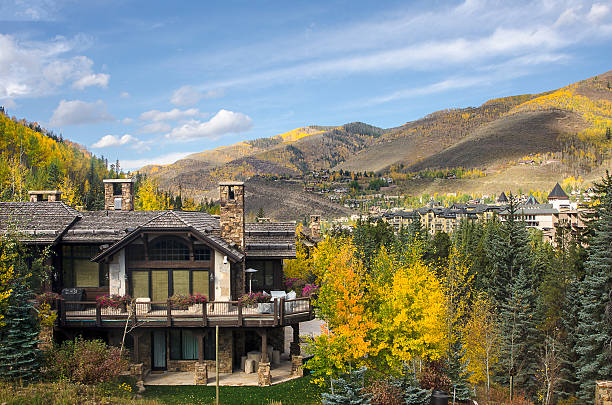 istock Vail, Colorado in the Rocky Mountains 612258010