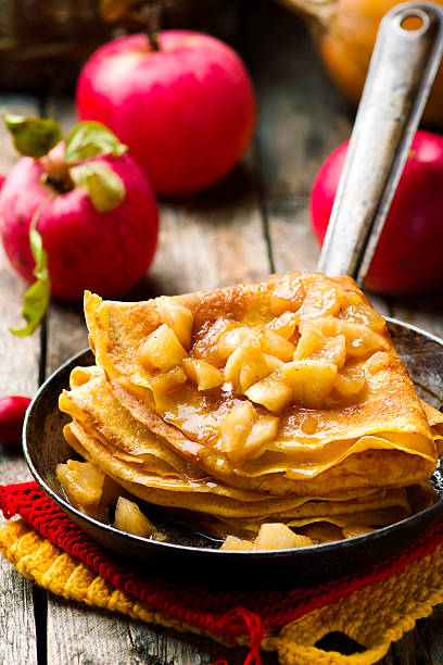 istock pumpkin crepes with cinnamon apples 612258646