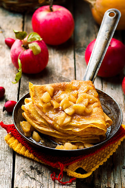 istock pumpkin crepes with cinnamon apples 612258744