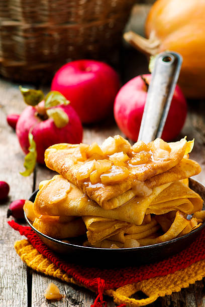 istock pumpkin crepes with cinnamon apples 612258760