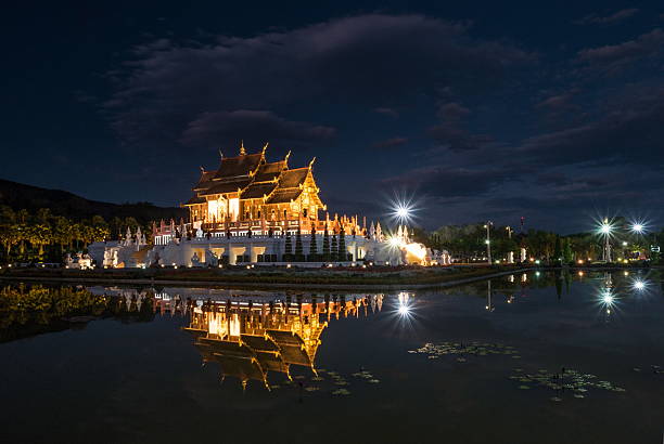 istock Royal Flora temple Chiang Mai, Thailand 612267748