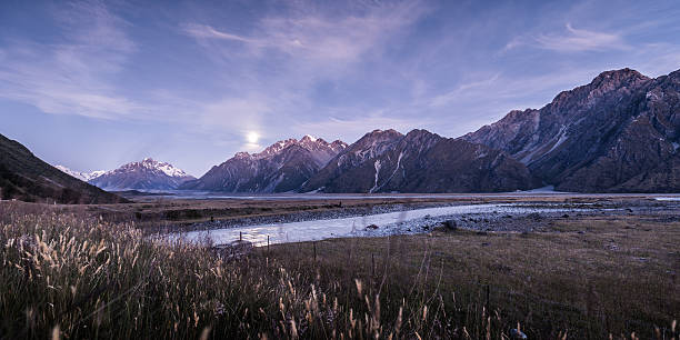 istock New Zealand Mount Cook Moonrise 612268458