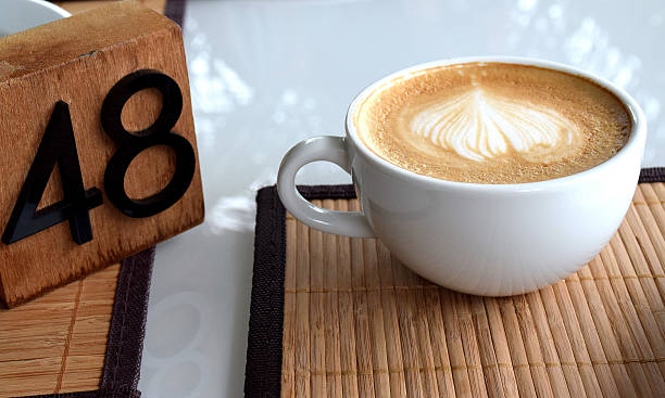 istock glass of coffee closeup. 612268780