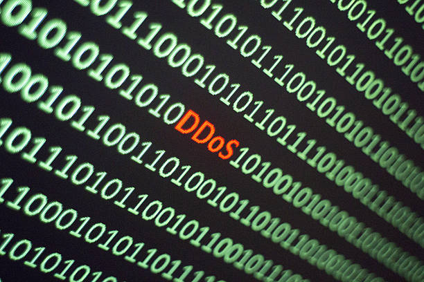 Distributed denial-of-service DDoS Distributed denial-of-service (DDoS) attack is an attempt to make a machine or network resource unavailable to its intended users by attacking it via many -often thousands unique IP addresses. distributed denial of stock pictures, royalty-free photos & images