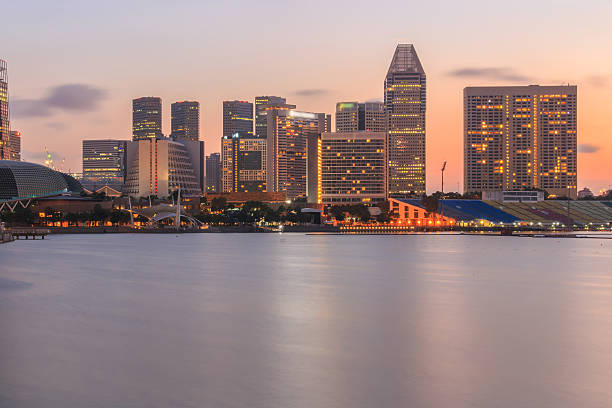 istock Central business district of Singapore 612368614